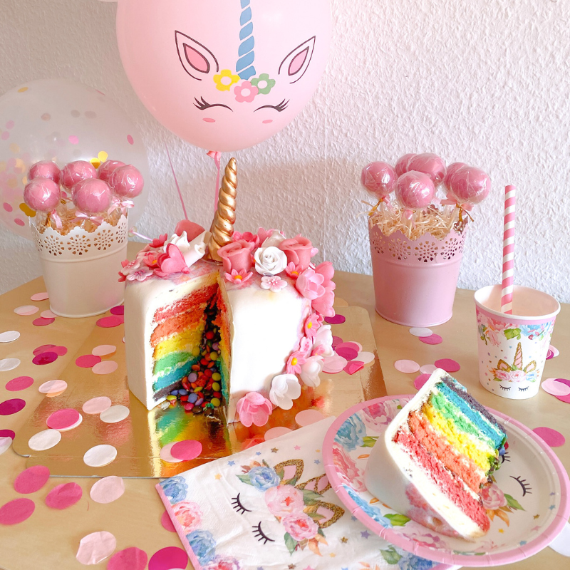 Einhorn-Torte - Doppelte Höhe