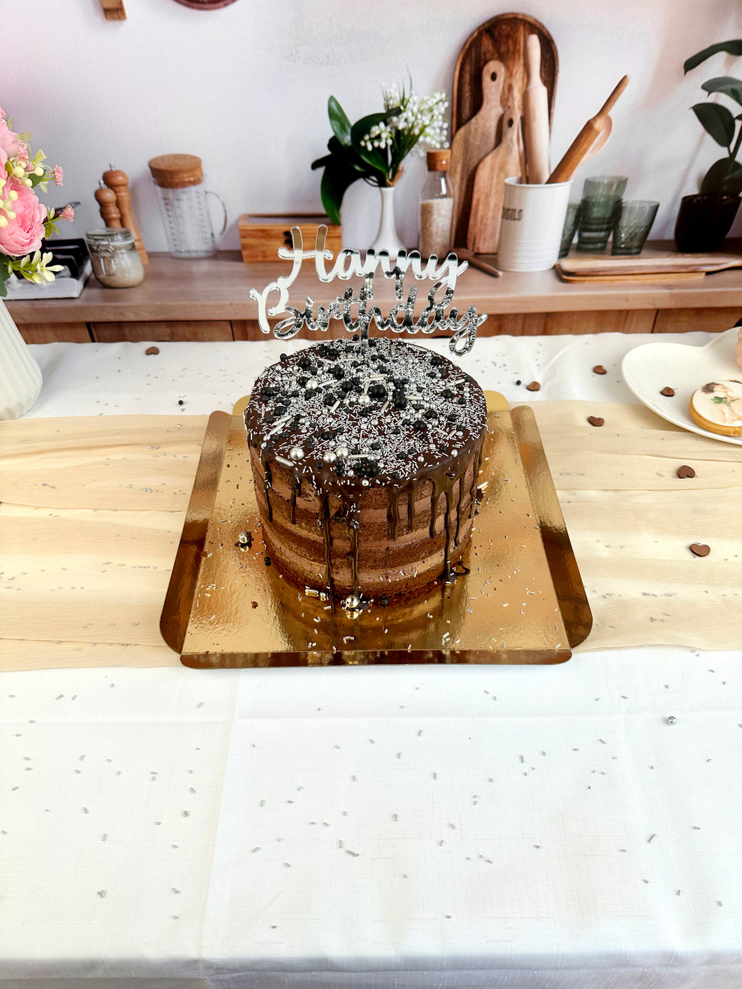 Schokoladiger Naked Cake - verschiedene Größen
