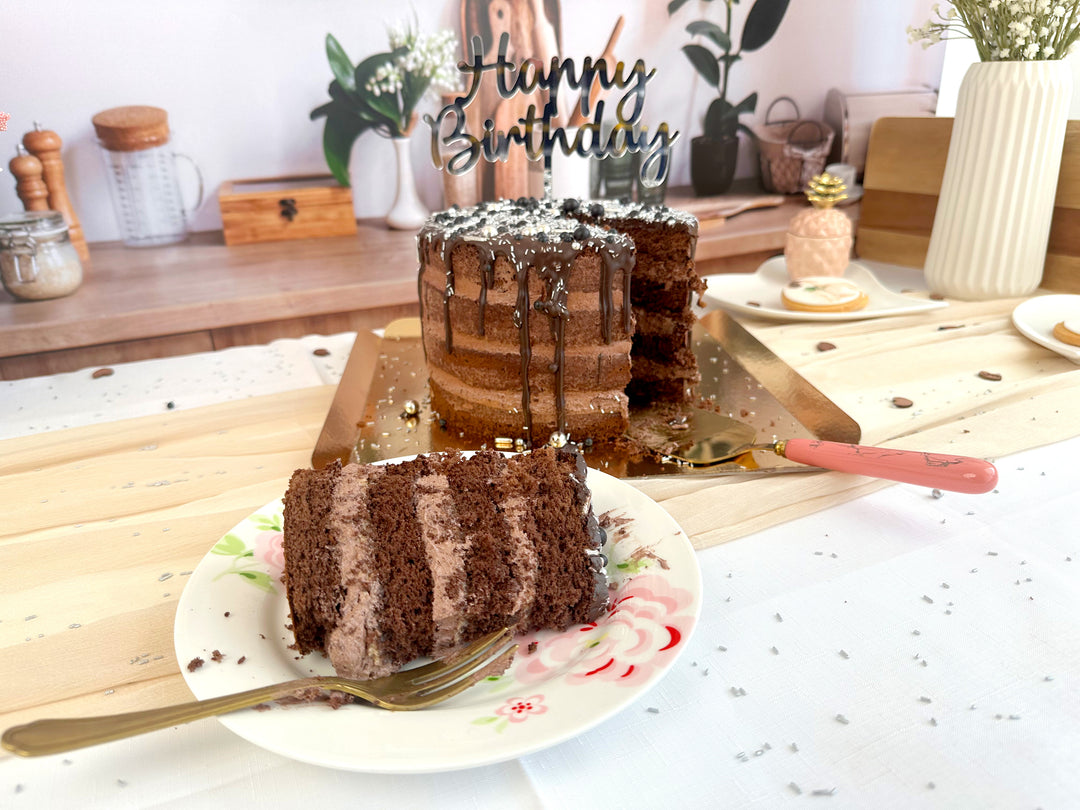 Schokoladiger Naked Cake - verschiedene Größen