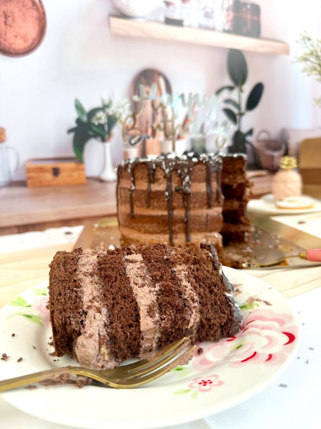 Schokoladiger Naked Cake - verschiedene Größen