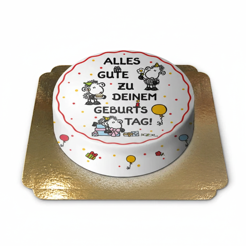 Sheepworld Geburtstagstorte