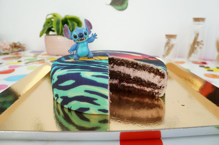 Stitch® auf Surfer-Torte