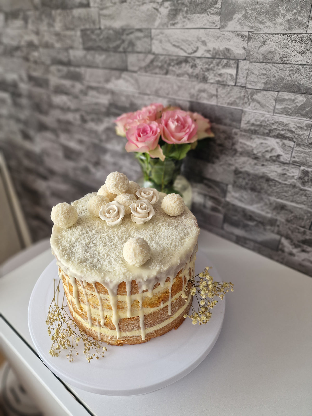 Torte mit Raffaello