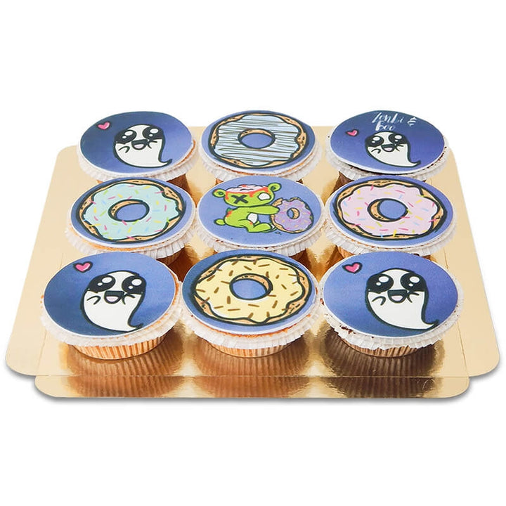 Zonbi &amp; Boo Cupcakes, 9 Stück - Pummeleinhorn