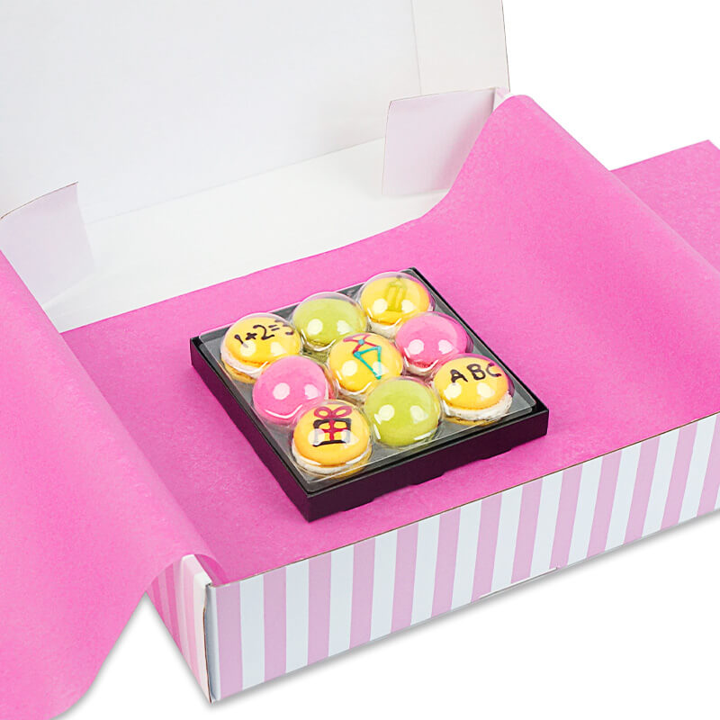 Macarons Schulanfang (9 Stück)