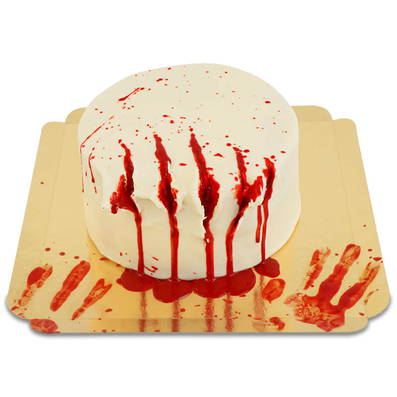 Blutige Halloween Torte