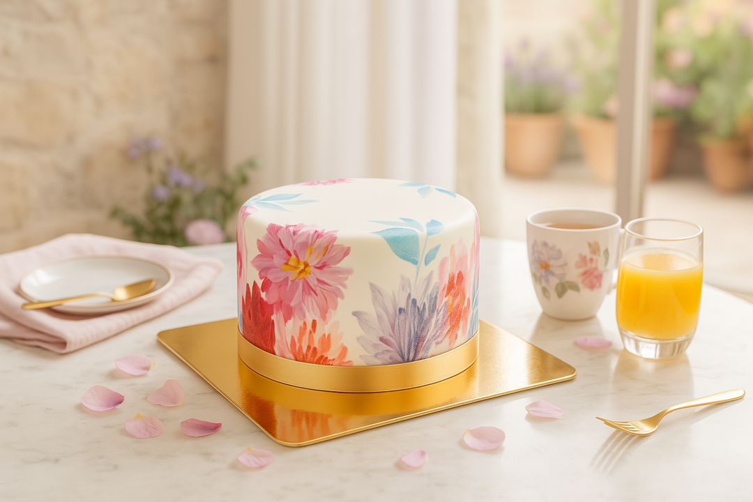 Deluxe Blumen-Torte