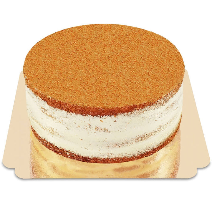 Naked Cake groß - Vanille/Himbeere
