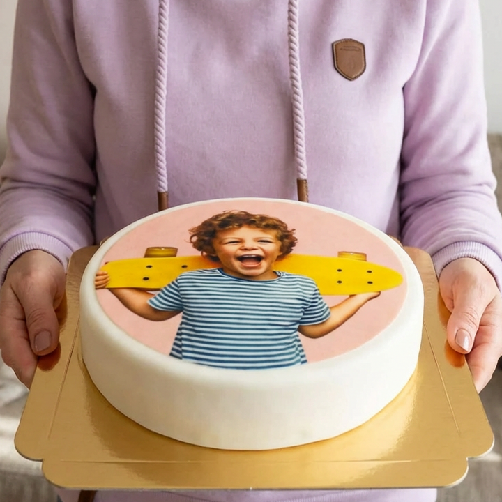 Runde Fototorte