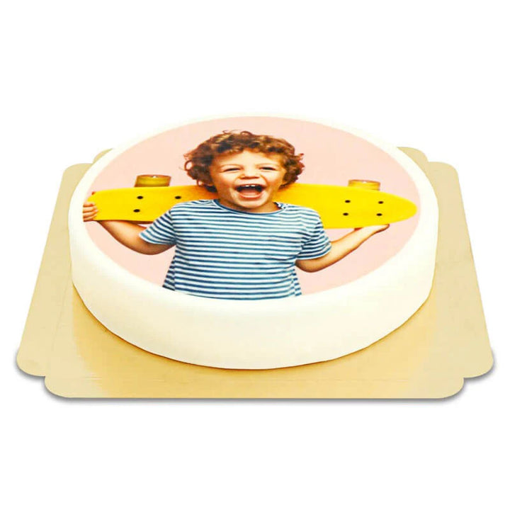 runde Fototorte 